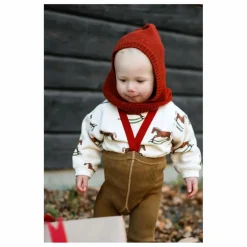 Sale Silly Silas Collants Xmas Coton Bio | Olive