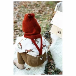 Sale Silly Silas Collants Xmas Coton Bio | Olive