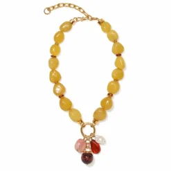 Sale Lizzie Fortunato Collier Charm Cordoba | Ambre