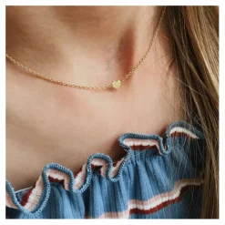 Adorabili Collier Cœur | Doré Discount