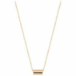 Ginette NY Collier Mini Straw | Or rose