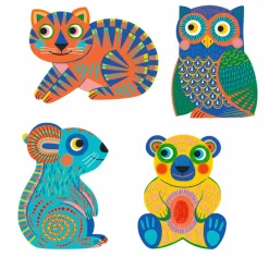 Djeco Coloriage à l'eau Animalo-Ma Multicolore Discount