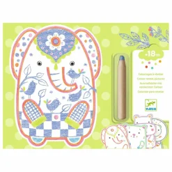 Djeco Coloriage Animaux sauvages