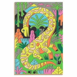 Djeco Coloriage Dino world