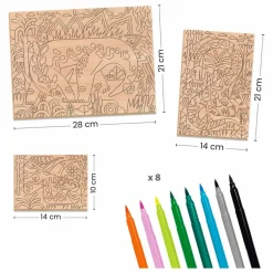 Djeco Coloriage Dino world