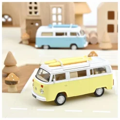 New Norev Combi Volkswagen T2b Camper Van 1973 | Jaune