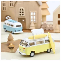 New Norev Combi Volkswagen T2b Camper Van 1973 | Jaune