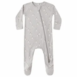 Discount Quincy Mae Combinaison à Pieds Snowmen | Gris