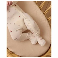 Quincy Mae Combinaison à Pieds Winter Wonderland | Ecru Clearance