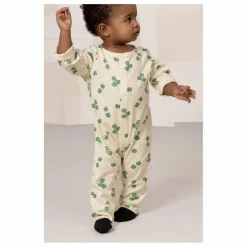 Studio Bohème Combinaison Ben Trèfles Coton Bio | Ecru Best