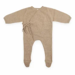 My Little Freckle Combinaison Cachemire Bio Babygrow | Camel Discount