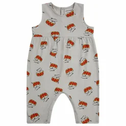Bobo Choses Combinaison Coton Bio Tambours | Gris Best