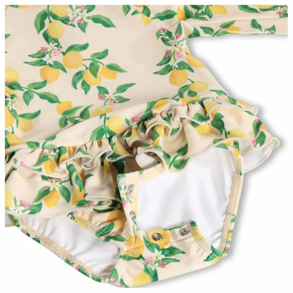 Molo Combinaison de Bain Narice Citrons Fibres Recyclées |