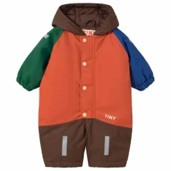 Best Tinycottons Combinaison de Ski Colorblock | Orange