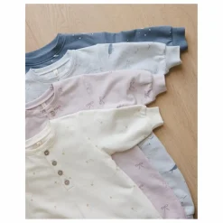 Best Quincy Mae Combinaison Etoiles Coton Bio | Ivoire