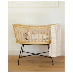 Hot Quincy Mae Combinaison Fleurie Coton Bio | Ivoire