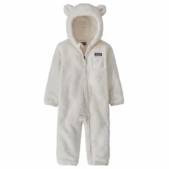 New Patagonia Combinaison Furry Friends Bunting | Ecru