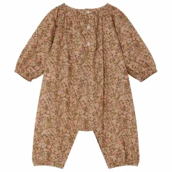 New Bonpoint Combinaison Jia Liberty Coton Bio | Mauve