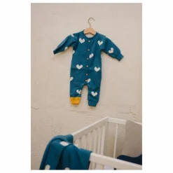 Best Bayiri Combinaison Lovely Coton Bio | Bleu