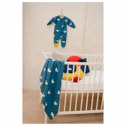 Best Bayiri Combinaison Lovely Coton Bio | Bleu