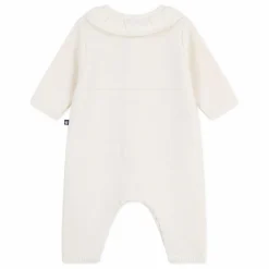Petit Bateau Combinaison Maille Fine P'tit Cœur Laine | Ecru Clearance
