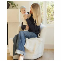 Sale Quincy Mae Combinaison Ours Coton Bio | Ecru