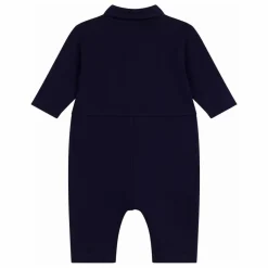 Sale Petit Bateau Combinaison Pompiste Jersey Coton Bio | Bleu nuit