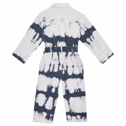 the new society Combinaison Tie and Dye Vincent Coton Bio | Bleu marine Best