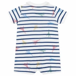 Petit Bateau Combishort Baris Coton Bio | Bleu marine