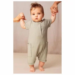 Studio Bohème Combishort Coton Bio | Vert de gris New