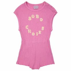 Sale Bobo Choses Combishort Coton Bio Circle | Rose
