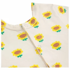 Bobo Choses Combishort Tournesol Coton Bio | Ecru