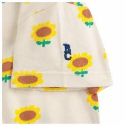Bobo Choses Combishort Tournesol Coton Bio | Ecru