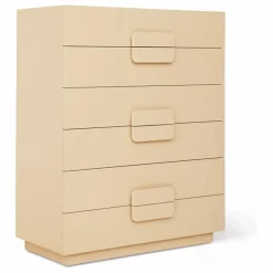 HKliving Meubles De Rangement|Commode 4 tiroirs Spacious |