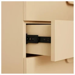 HKliving Meubles De Rangement|Commode 4 tiroirs Spacious |