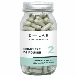 New D-LAB NUTRICOSMETICS Complexe de Pousse Complément alimentaire - 3 mois Non teinté
