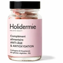 New Holidermie Complément alimentaire Anti-âge & Antioxydation - 60 gélules Non teinté