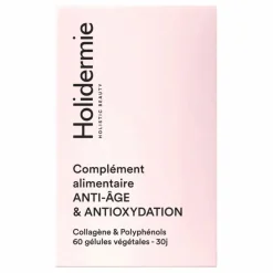 New Holidermie Complément alimentaire Anti-âge & Antioxydation - 60 gélules Non teinté