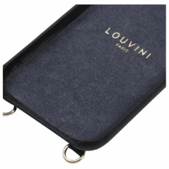 New Louvini Coque Iphone Lou en cuir | Noir