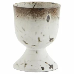 Sale Madam Stoltz Coquetier en grès | Blanc