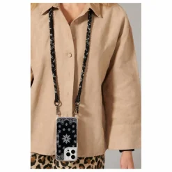 Outlet LaCoqueFrançaise Cordon Tressé Della 120 cm | Noir