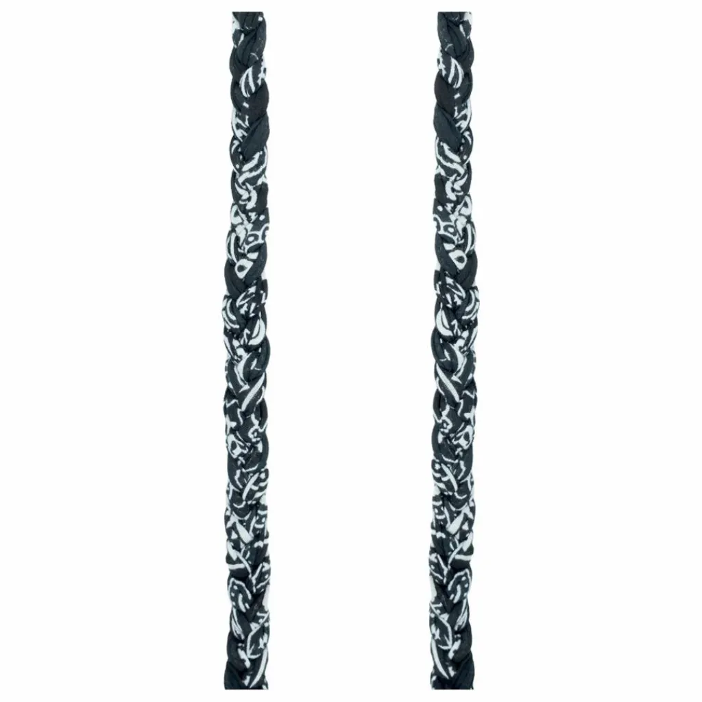 Outlet LaCoqueFrançaise Cordon Tressé Della 120 cm | Noir