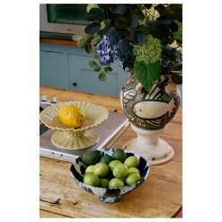 HKliving Art De La Table|Coupe sur pied en grès |