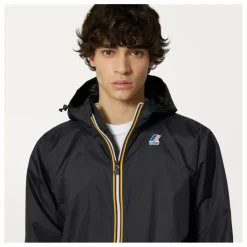 K-way Coupe-Vent Imperméable Le Vrai Effeil | Noir Clearance