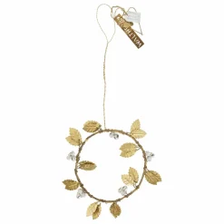 Enfant Walther & Co Couronne décorative branche de houx à suspendre |