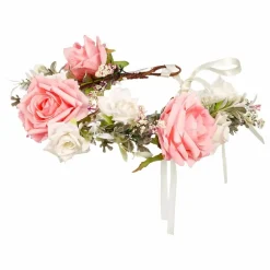 Souza Couronne de fleurs Eefke Rose Outlet