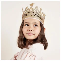 Meri Meri Couronne étoilée à paillettes Multicolore