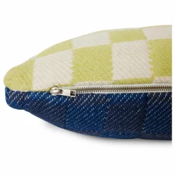 Hot HKliving Coussin à damiers | Vert