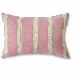 HKliving Coussin à rayures | Blush Online