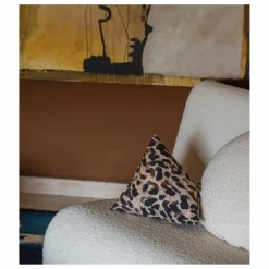 Sale The Socialite Family Coussin berlingot Divino en jacquard | Léopard